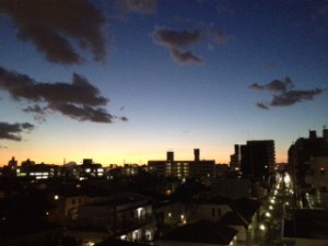 夕焼け